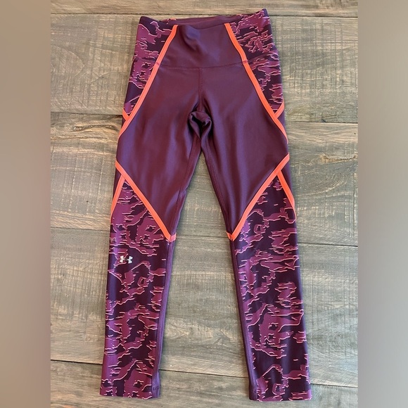 Under Armour Heatgear Women’s Athletic Leggings Size Small EUC - Picture 3 of 4